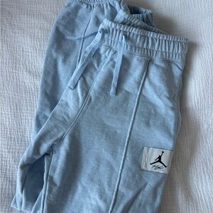 NEVER WORN Jordan Light Blue Sweatpants